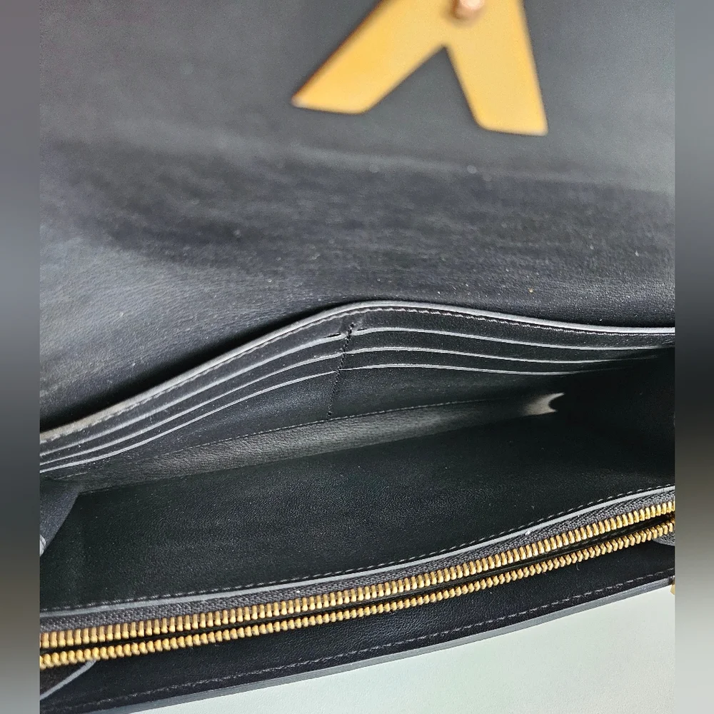 Louis Vuitton Cuir Plume Very Black Long Wallet - Picture 9 of 11